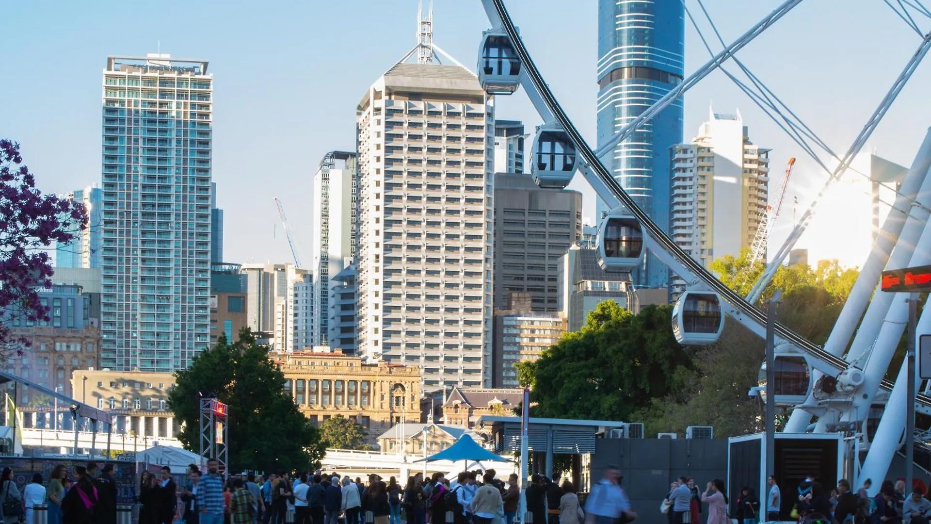 Modern And Central South Bank Apartment! Walk To Cbd Brisbane Austrálie